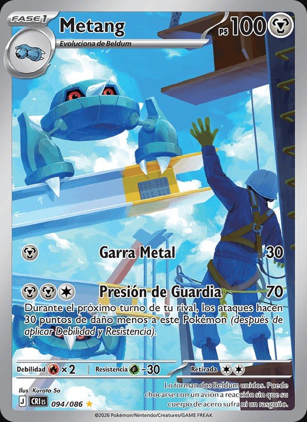 Metang #094/086, Caos Creciente